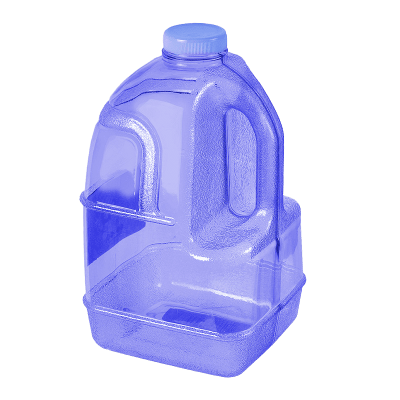 1 gallon dairy style water bottle